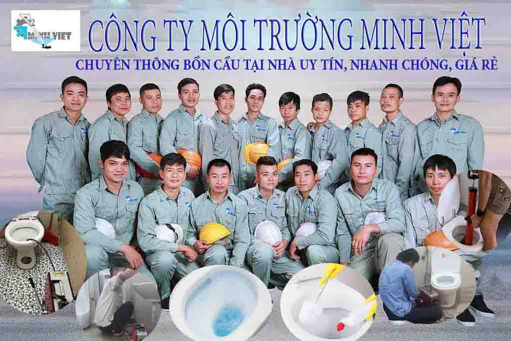 thông bồn cầu Minh Việt